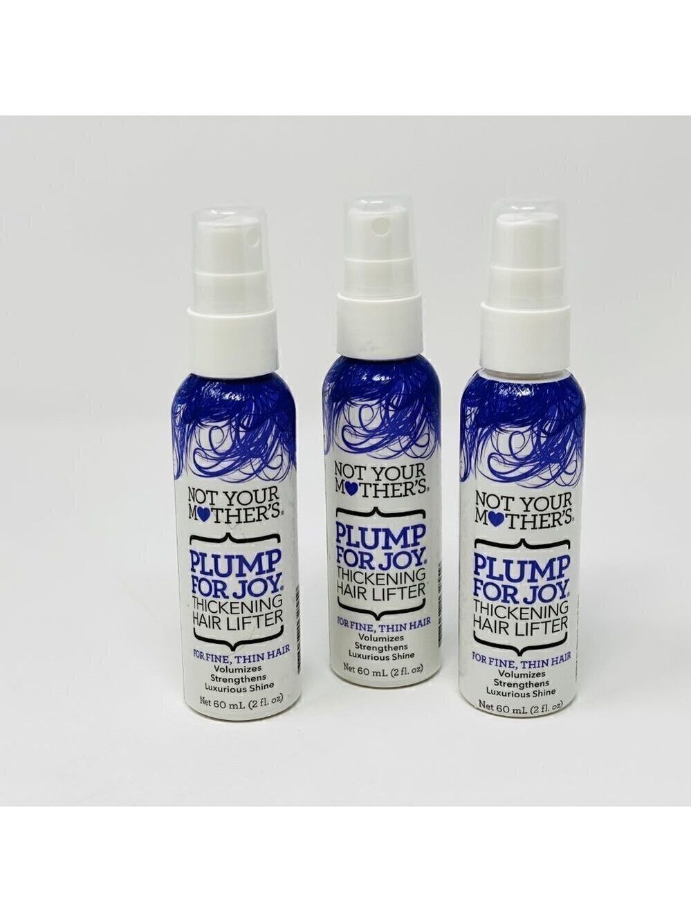 3 pk Not Your Mother's Plump For Joy Hair Lifter